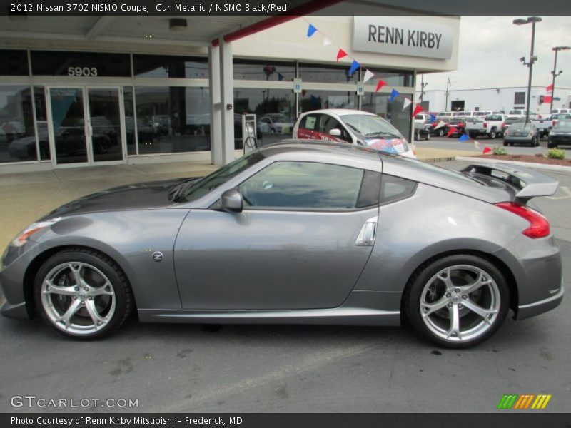 Gun Metallic / NISMO Black/Red 2012 Nissan 370Z NISMO Coupe