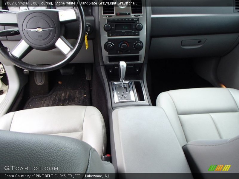 Stone White / Dark Slate Gray/Light Graystone 2007 Chrysler 300 Touring