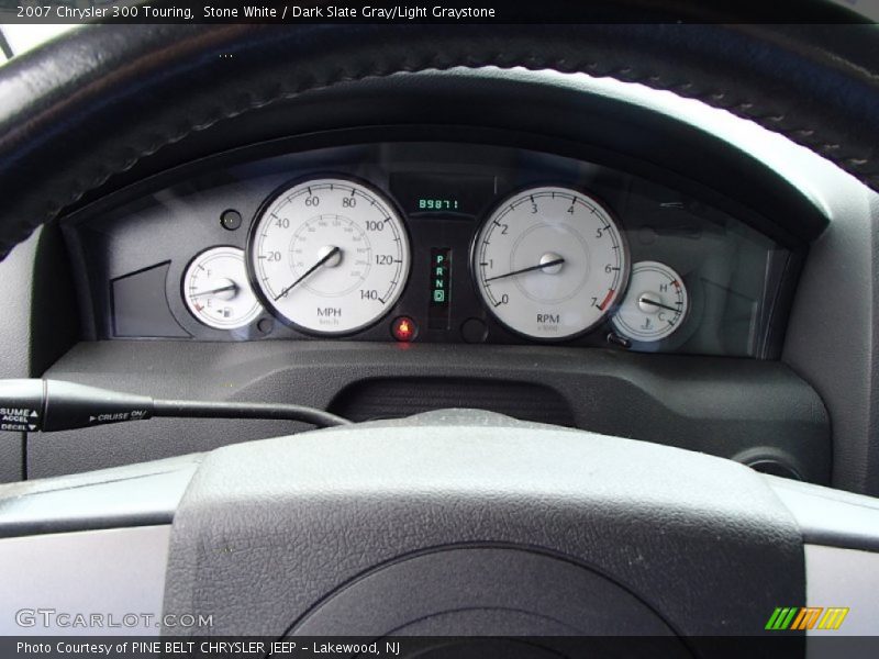 Stone White / Dark Slate Gray/Light Graystone 2007 Chrysler 300 Touring