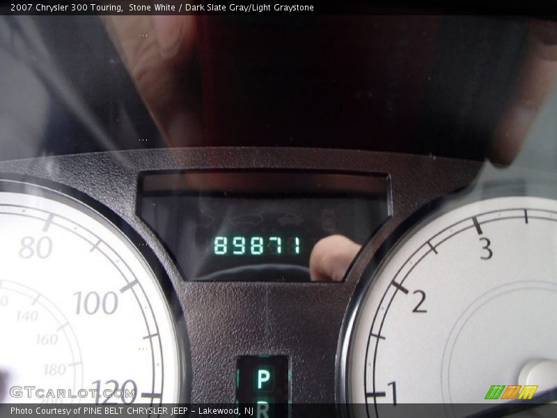 Stone White / Dark Slate Gray/Light Graystone 2007 Chrysler 300 Touring