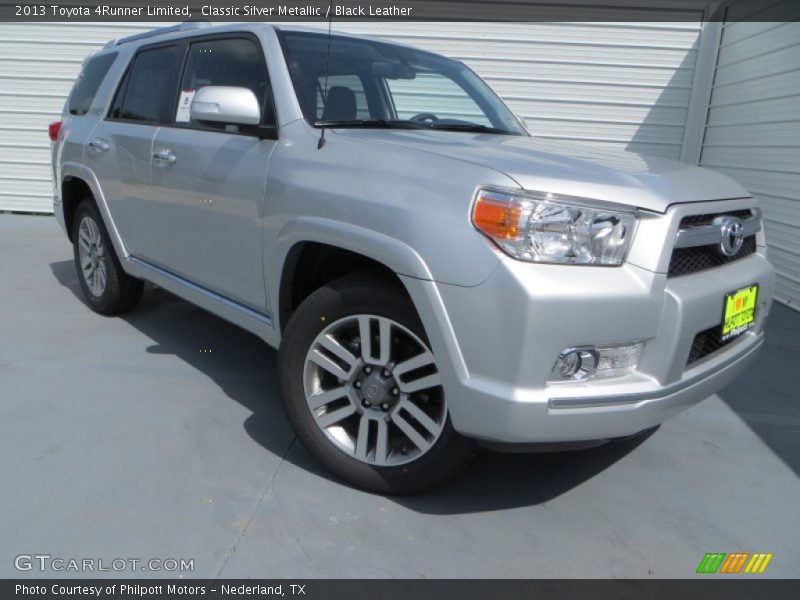 Classic Silver Metallic / Black Leather 2013 Toyota 4Runner Limited