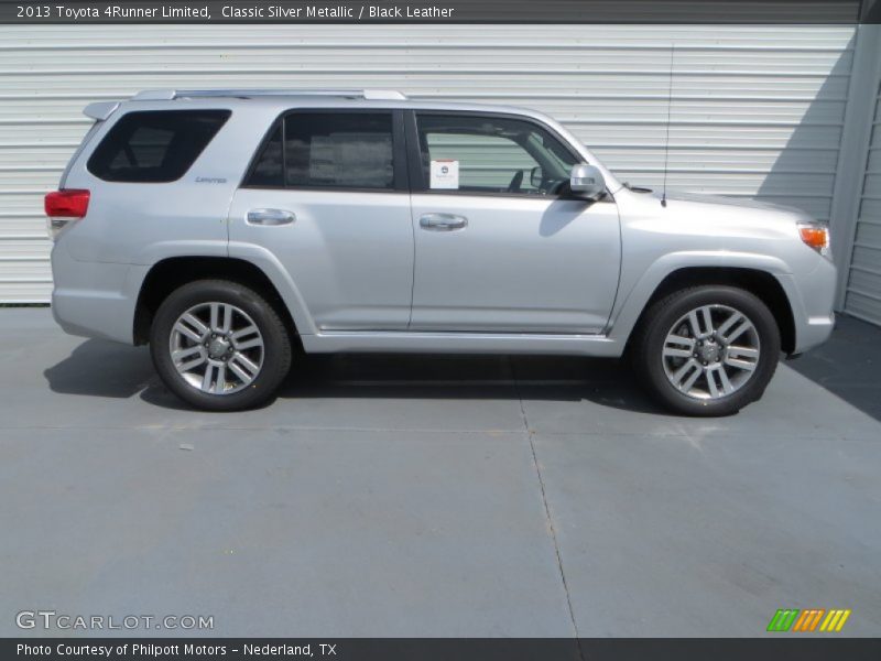 Classic Silver Metallic / Black Leather 2013 Toyota 4Runner Limited