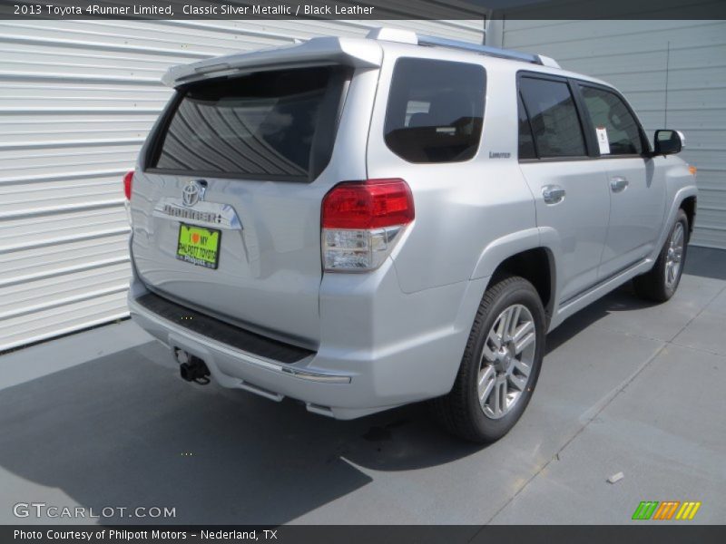 Classic Silver Metallic / Black Leather 2013 Toyota 4Runner Limited