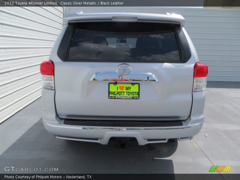 Classic Silver Metallic / Black Leather 2013 Toyota 4Runner Limited