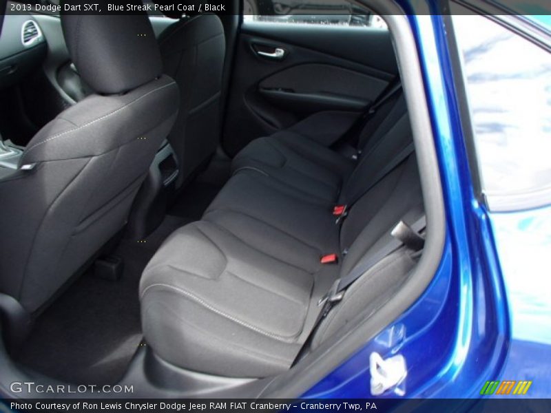 Blue Streak Pearl Coat / Black 2013 Dodge Dart SXT