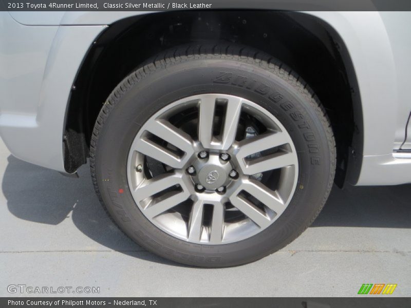 Classic Silver Metallic / Black Leather 2013 Toyota 4Runner Limited