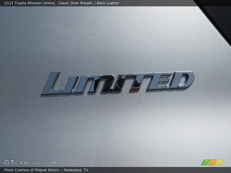 Classic Silver Metallic / Black Leather 2013 Toyota 4Runner Limited