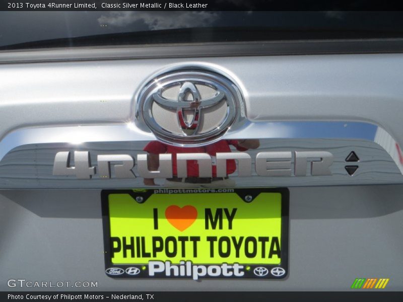 Classic Silver Metallic / Black Leather 2013 Toyota 4Runner Limited