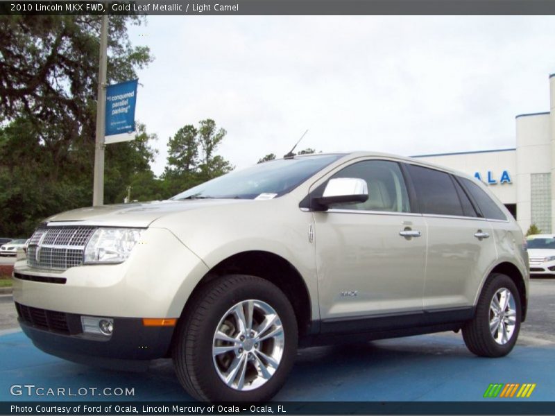 Gold Leaf Metallic / Light Camel 2010 Lincoln MKX FWD