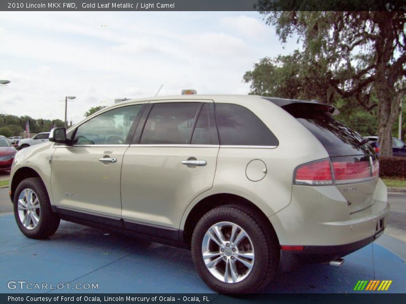 Gold Leaf Metallic / Light Camel 2010 Lincoln MKX FWD