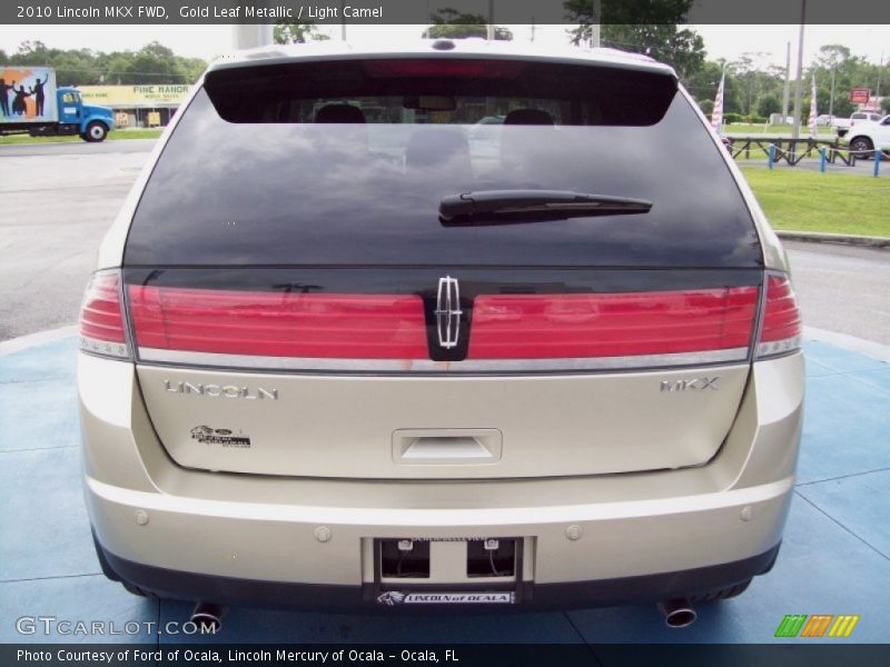 Gold Leaf Metallic / Light Camel 2010 Lincoln MKX FWD