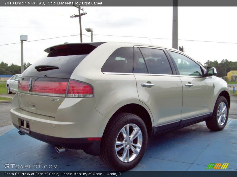 Gold Leaf Metallic / Light Camel 2010 Lincoln MKX FWD