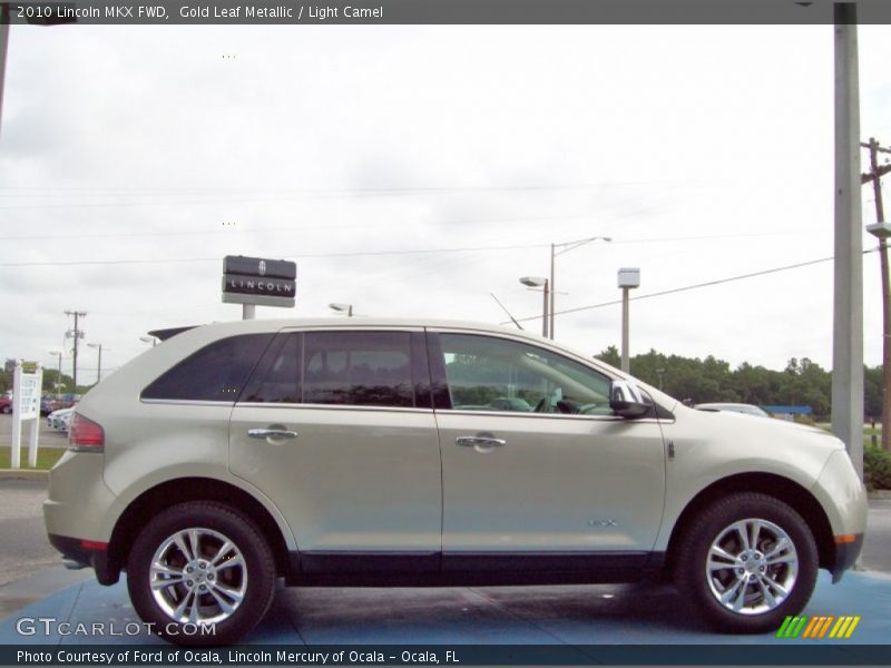 Gold Leaf Metallic / Light Camel 2010 Lincoln MKX FWD
