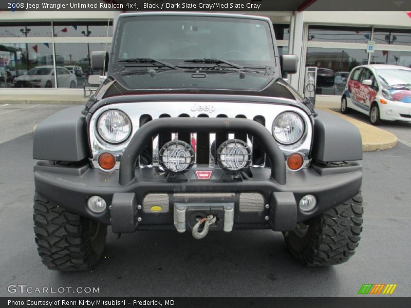 Black / Dark Slate Gray/Med Slate Gray 2008 Jeep Wrangler Unlimited Rubicon 4x4