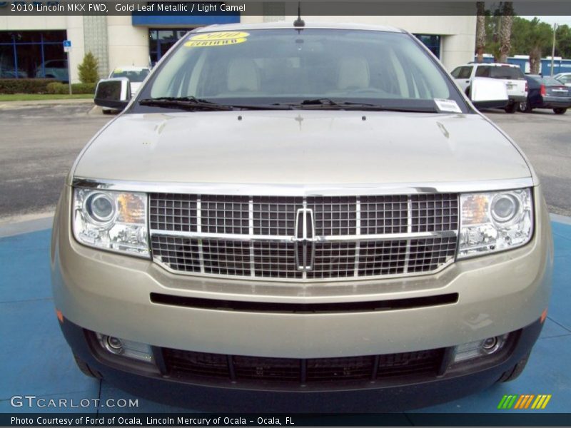 Gold Leaf Metallic / Light Camel 2010 Lincoln MKX FWD