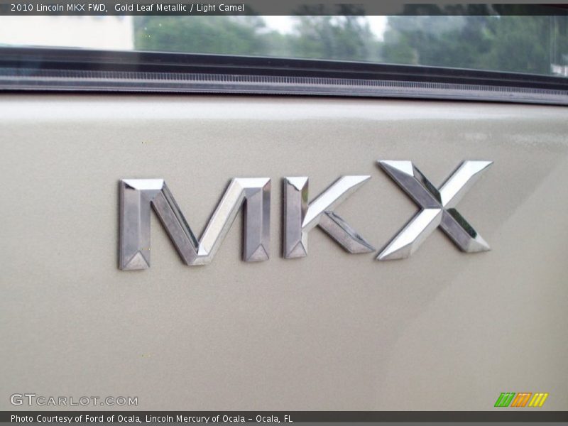 Gold Leaf Metallic / Light Camel 2010 Lincoln MKX FWD
