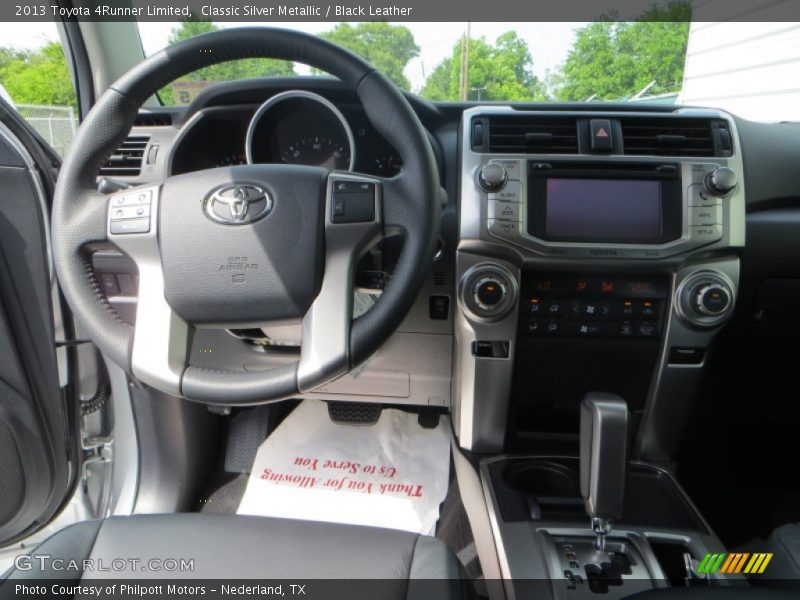 Classic Silver Metallic / Black Leather 2013 Toyota 4Runner Limited