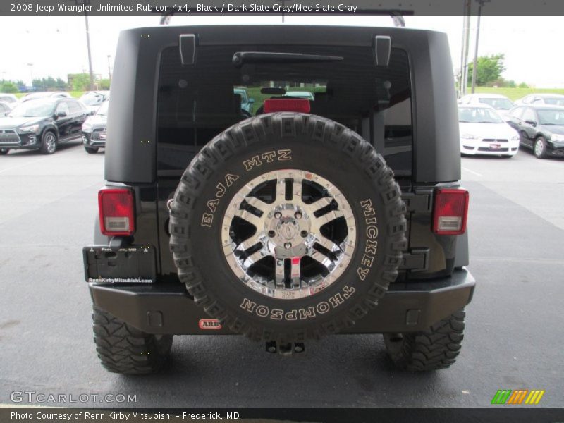 Black / Dark Slate Gray/Med Slate Gray 2008 Jeep Wrangler Unlimited Rubicon 4x4
