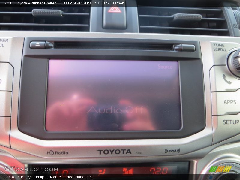 Classic Silver Metallic / Black Leather 2013 Toyota 4Runner Limited