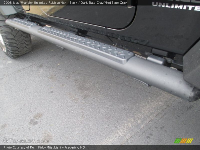 Black / Dark Slate Gray/Med Slate Gray 2008 Jeep Wrangler Unlimited Rubicon 4x4