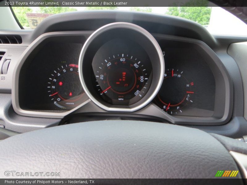 Classic Silver Metallic / Black Leather 2013 Toyota 4Runner Limited