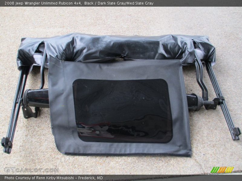 Black / Dark Slate Gray/Med Slate Gray 2008 Jeep Wrangler Unlimited Rubicon 4x4