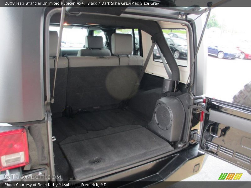 Black / Dark Slate Gray/Med Slate Gray 2008 Jeep Wrangler Unlimited Rubicon 4x4