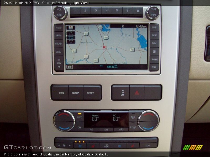 Gold Leaf Metallic / Light Camel 2010 Lincoln MKX FWD