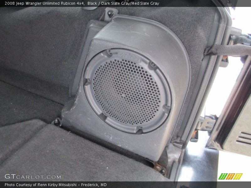 Black / Dark Slate Gray/Med Slate Gray 2008 Jeep Wrangler Unlimited Rubicon 4x4