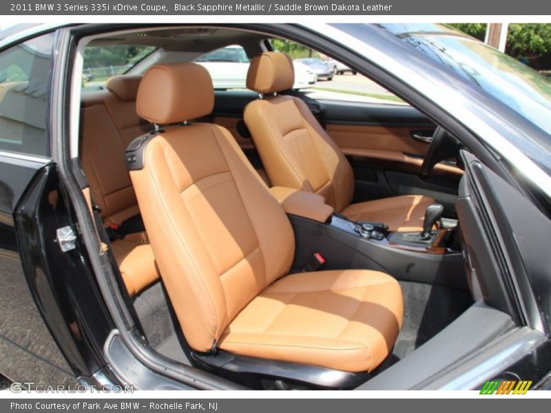 Front Seat of 2011 3 Series 335i xDrive Coupe