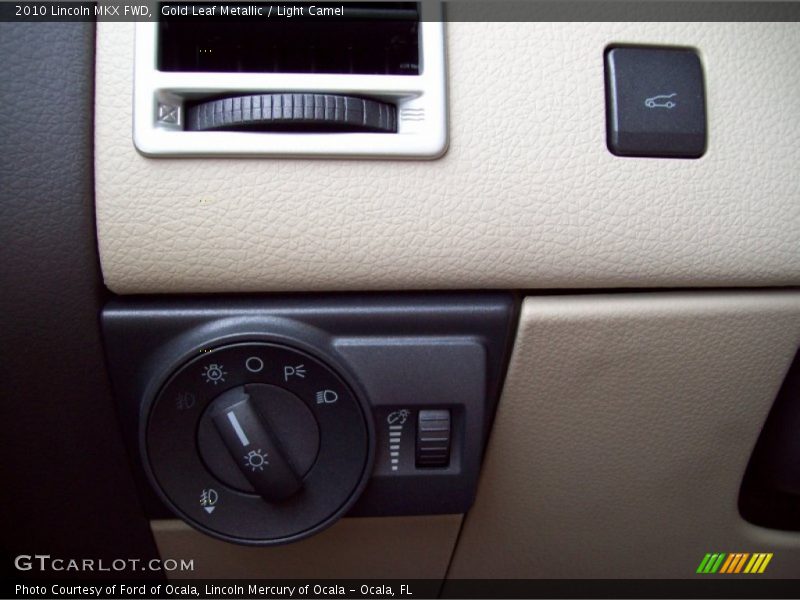 Gold Leaf Metallic / Light Camel 2010 Lincoln MKX FWD