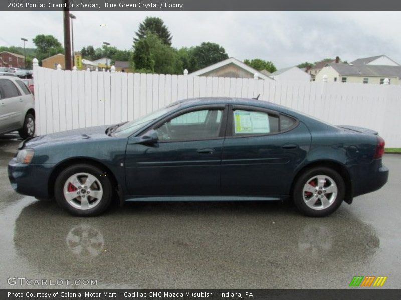 Blue Green Crystal / Ebony 2006 Pontiac Grand Prix Sedan