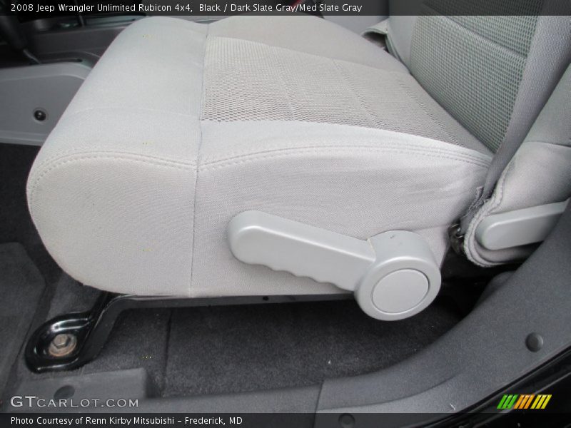 Black / Dark Slate Gray/Med Slate Gray 2008 Jeep Wrangler Unlimited Rubicon 4x4