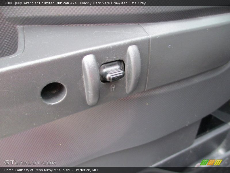 Black / Dark Slate Gray/Med Slate Gray 2008 Jeep Wrangler Unlimited Rubicon 4x4