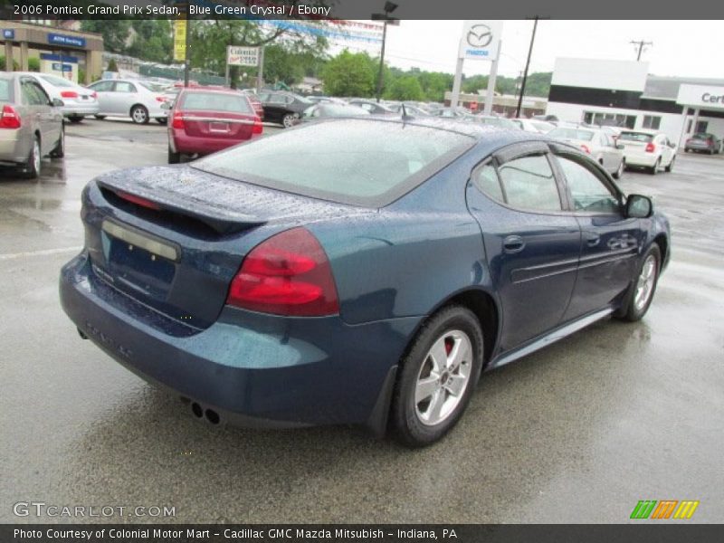 Blue Green Crystal / Ebony 2006 Pontiac Grand Prix Sedan