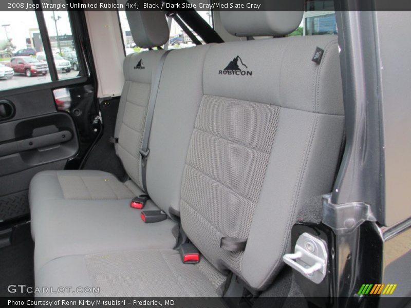 Black / Dark Slate Gray/Med Slate Gray 2008 Jeep Wrangler Unlimited Rubicon 4x4