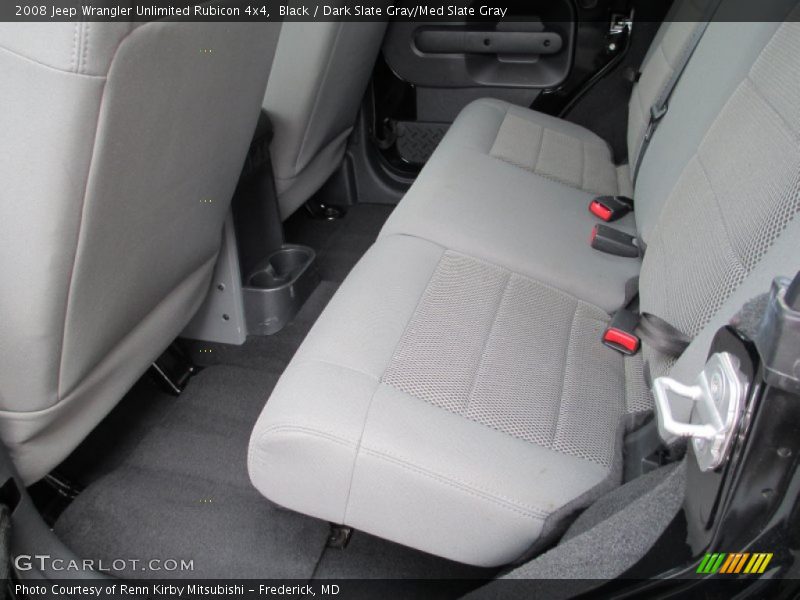 Black / Dark Slate Gray/Med Slate Gray 2008 Jeep Wrangler Unlimited Rubicon 4x4