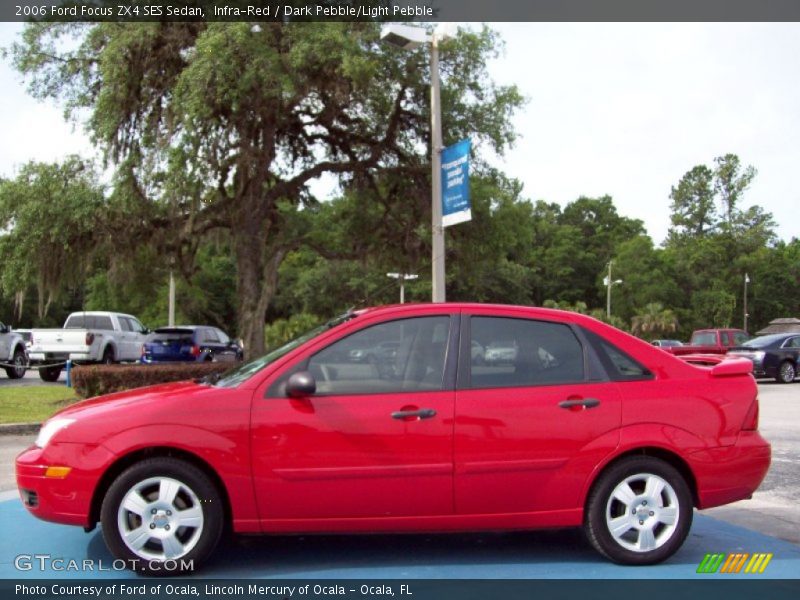 Infra-Red / Dark Pebble/Light Pebble 2006 Ford Focus ZX4 SES Sedan