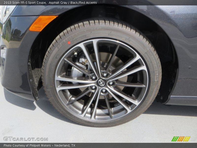 Asphalt Gray / Black/Red Accents 2013 Scion FR-S Sport Coupe