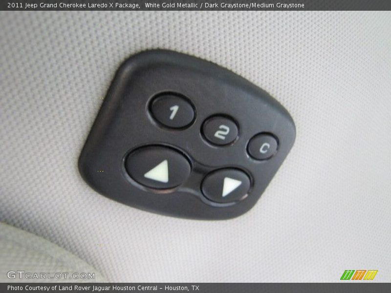 White Gold Metallic / Dark Graystone/Medium Graystone 2011 Jeep Grand Cherokee Laredo X Package