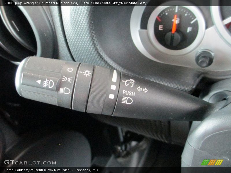 Black / Dark Slate Gray/Med Slate Gray 2008 Jeep Wrangler Unlimited Rubicon 4x4