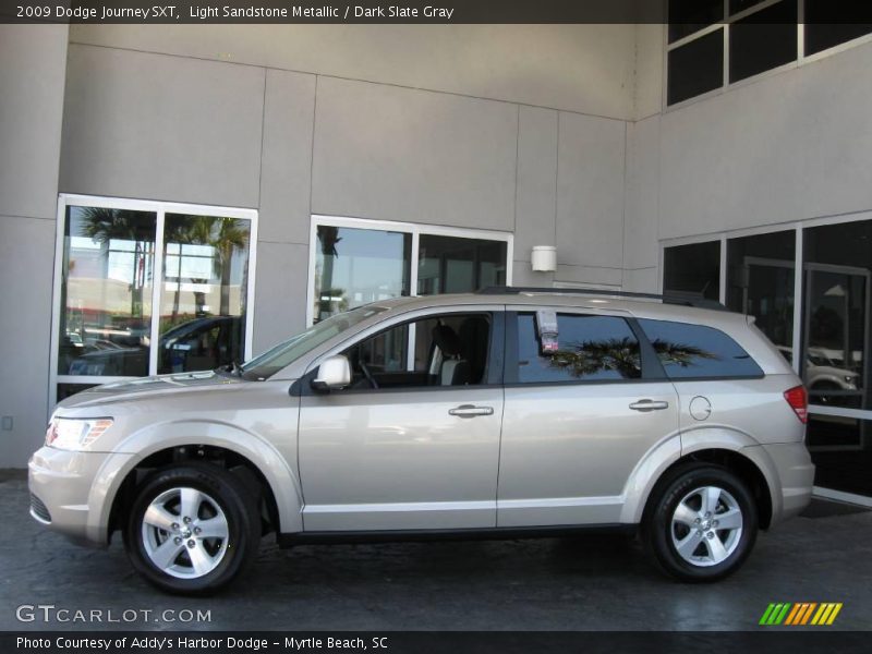 Light Sandstone Metallic / Dark Slate Gray 2009 Dodge Journey SXT