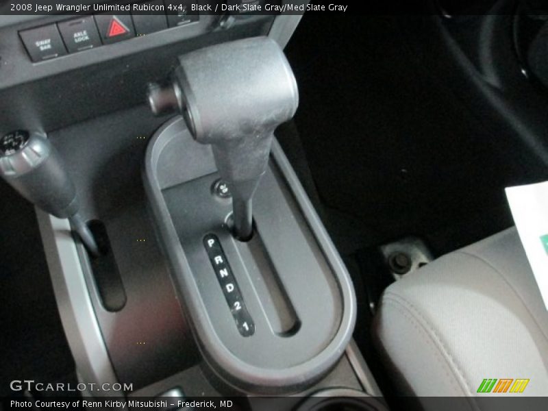 Black / Dark Slate Gray/Med Slate Gray 2008 Jeep Wrangler Unlimited Rubicon 4x4