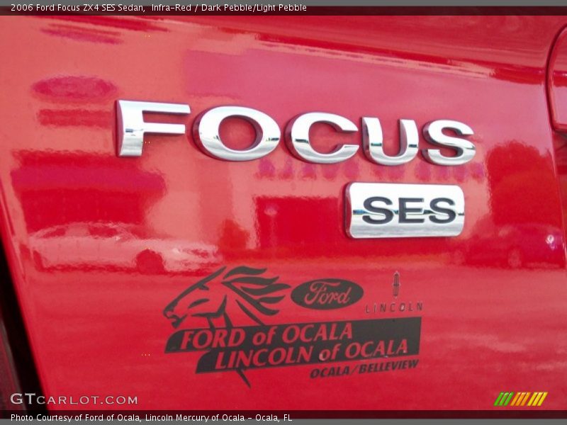 Infra-Red / Dark Pebble/Light Pebble 2006 Ford Focus ZX4 SES Sedan