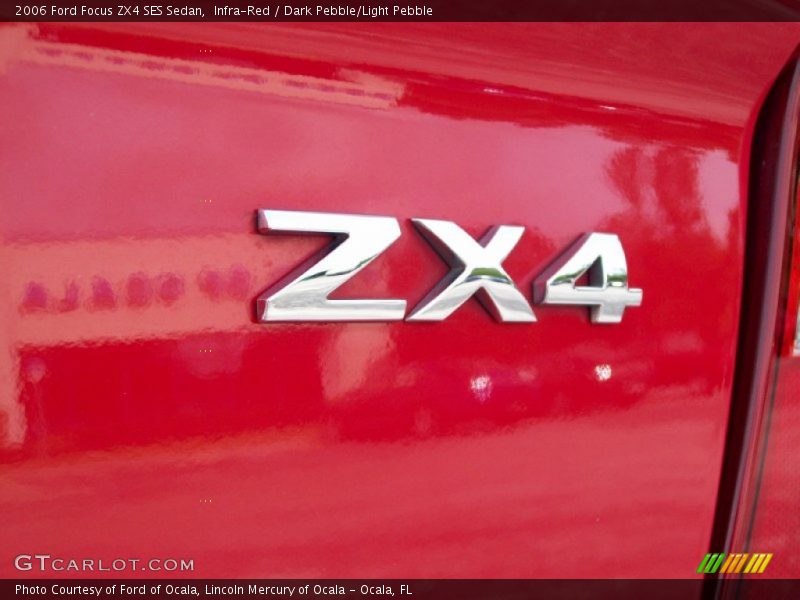 Infra-Red / Dark Pebble/Light Pebble 2006 Ford Focus ZX4 SES Sedan