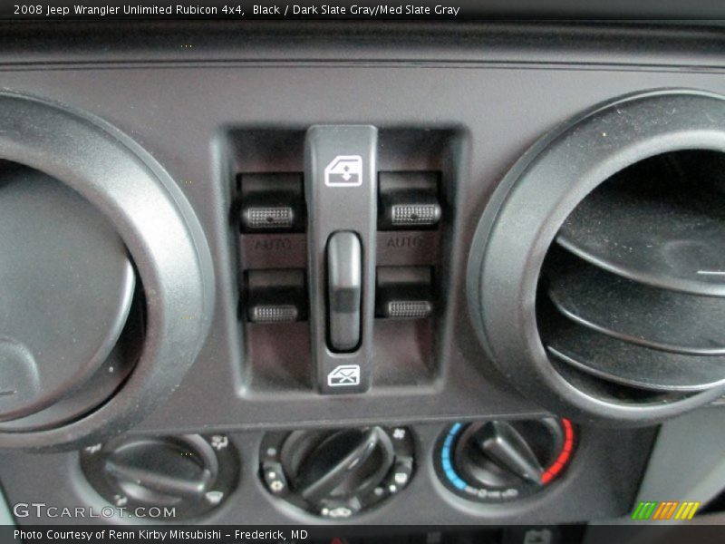 Black / Dark Slate Gray/Med Slate Gray 2008 Jeep Wrangler Unlimited Rubicon 4x4