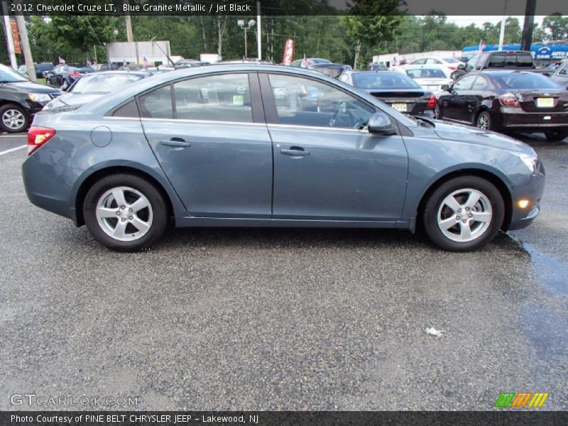 Blue Granite Metallic / Jet Black 2012 Chevrolet Cruze LT