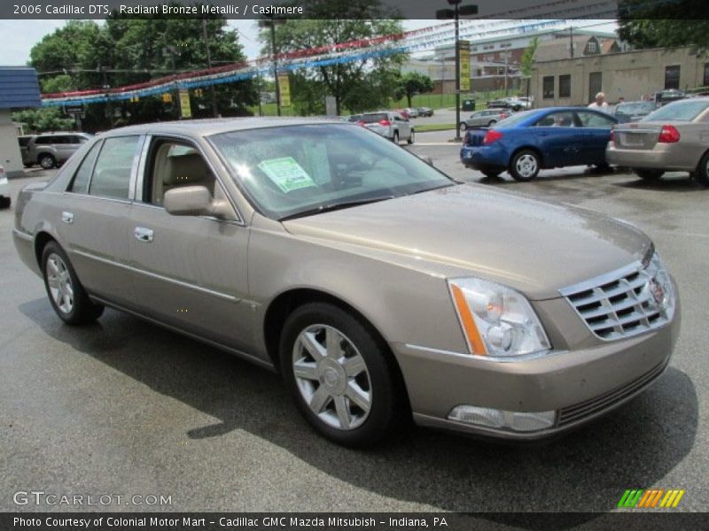 Radiant Bronze Metallic / Cashmere 2006 Cadillac DTS