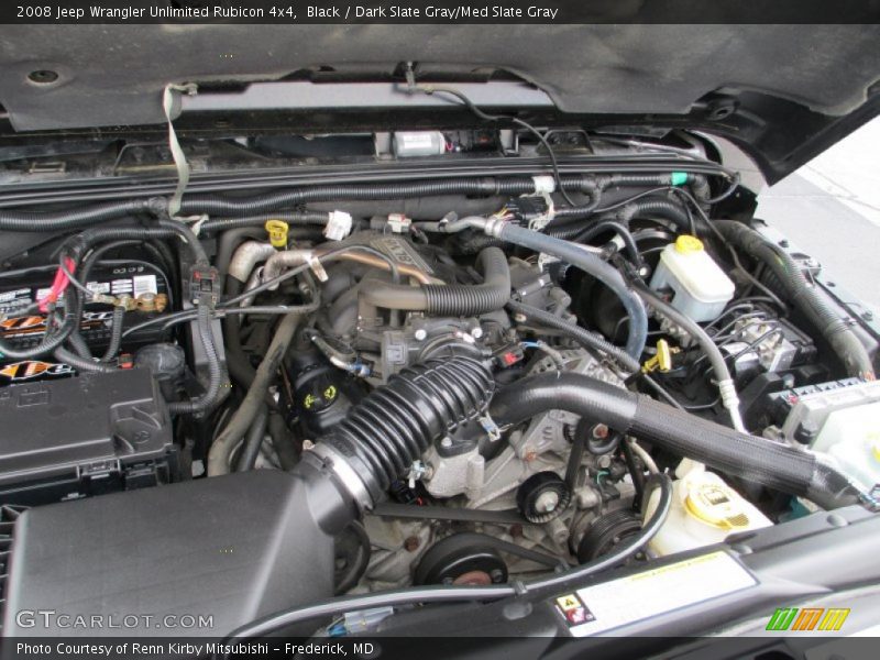 Black / Dark Slate Gray/Med Slate Gray 2008 Jeep Wrangler Unlimited Rubicon 4x4
