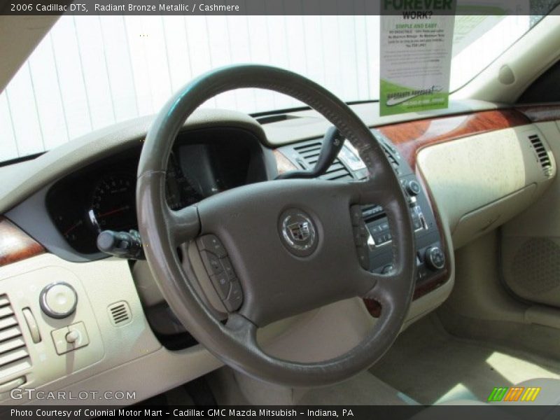 Radiant Bronze Metallic / Cashmere 2006 Cadillac DTS